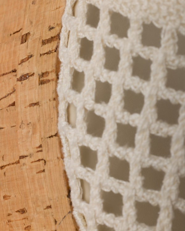 Crochet wedge platform sandals - Ivory Crochet wedge platform sandals - Ivory