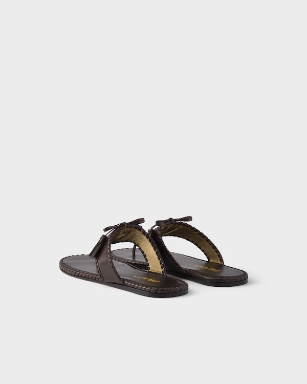 Leather thong sandals - Sienna Leather thong sandals - Sienna