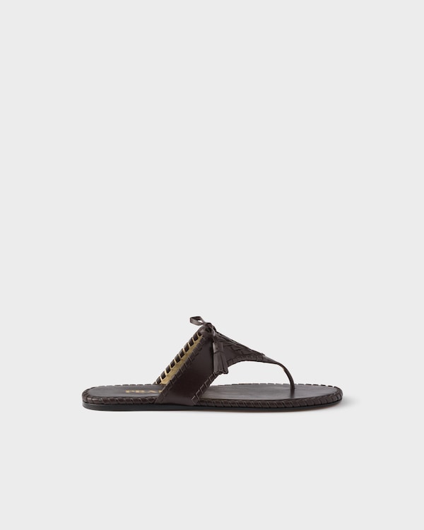 Leather thong sandals - Sienna Leather thong sandals - Sienna