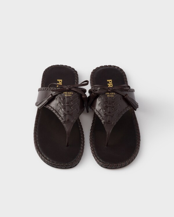 Leather thong sandals - Sienna Leather thong sandals - Sienna