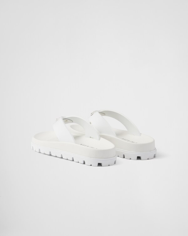 Rubber thong sandals Rubber thong sandals