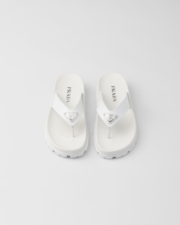 Rubber thong sandals Rubber thong sandals