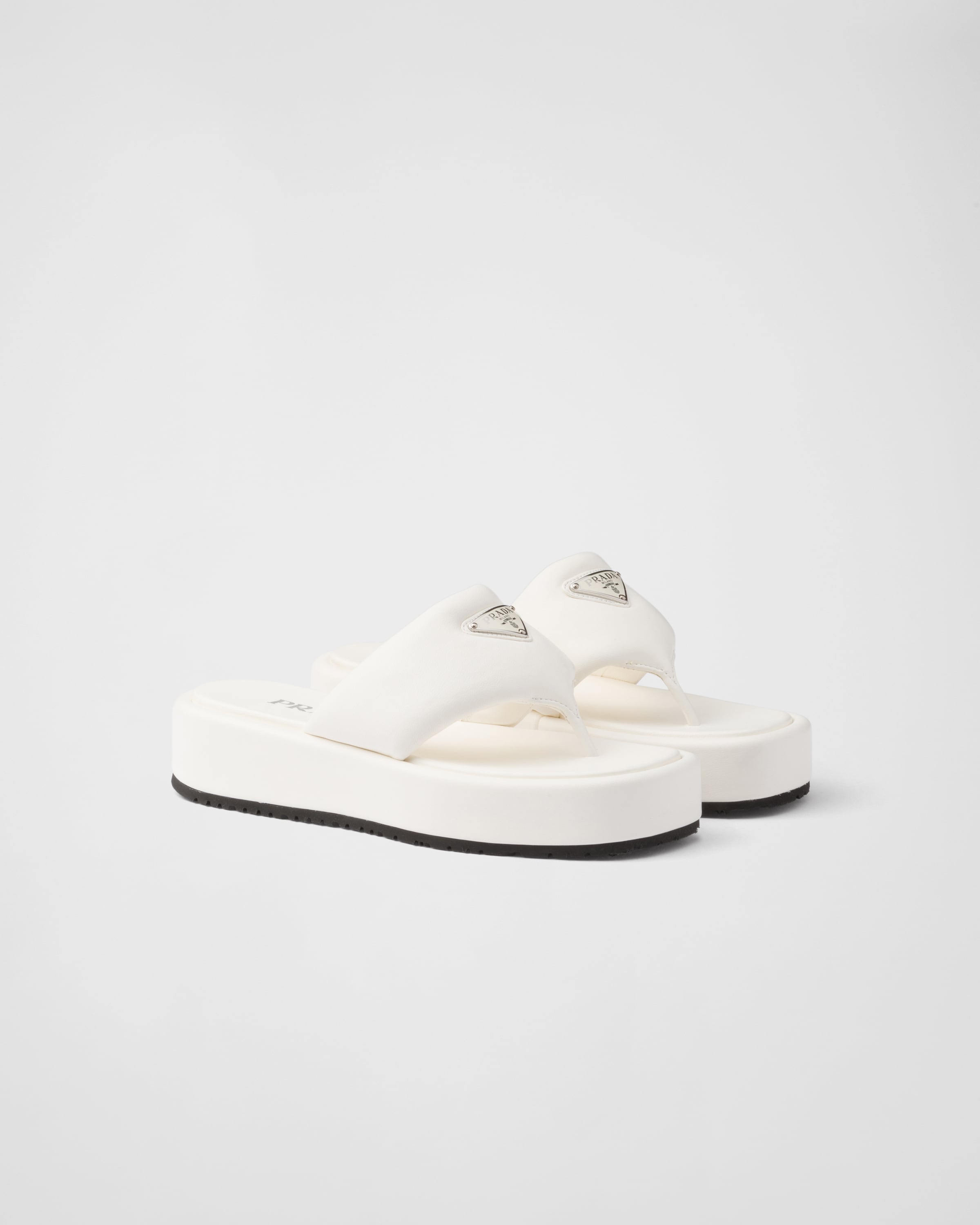 Prada platform slide sandal 2025