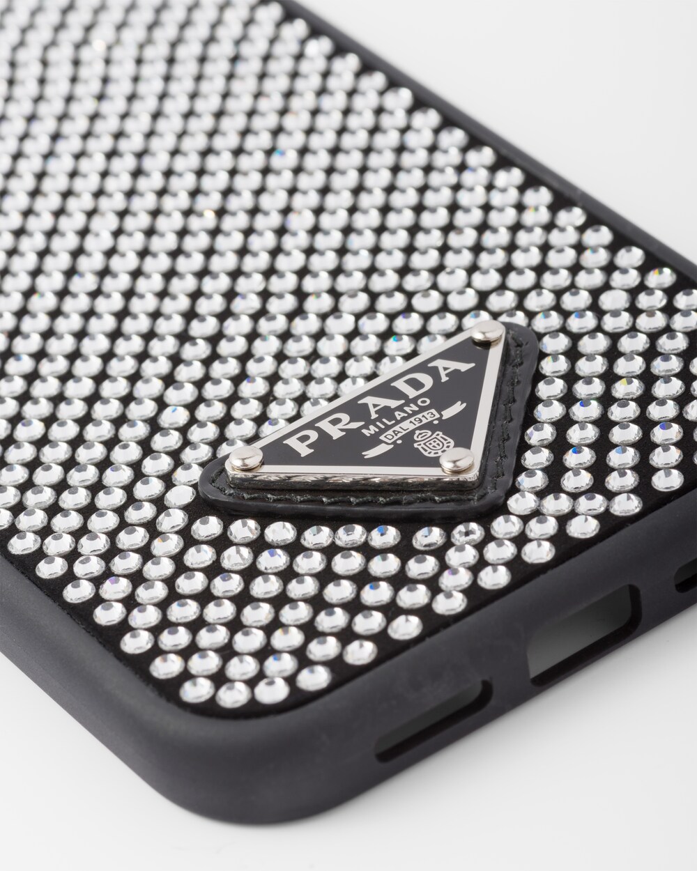 Crystal Crystal-studded iPhone 12 and 12 Pro cover | Prada