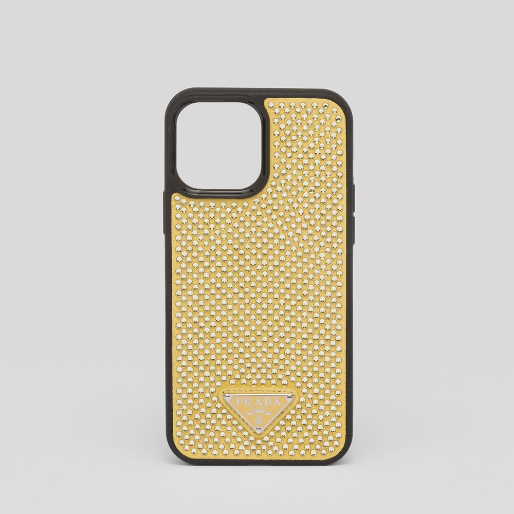イエロー iPhone 13 Pro Max用ケース | Prada