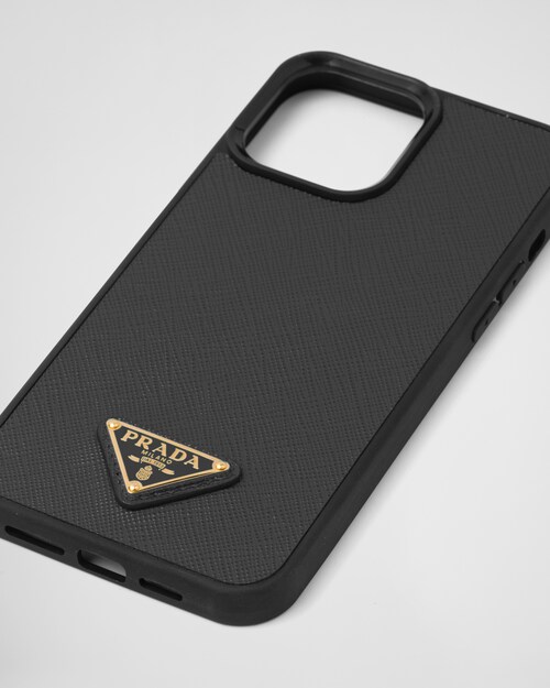 Prada Saffiano leather iPhone 13 Pro Max cover 2