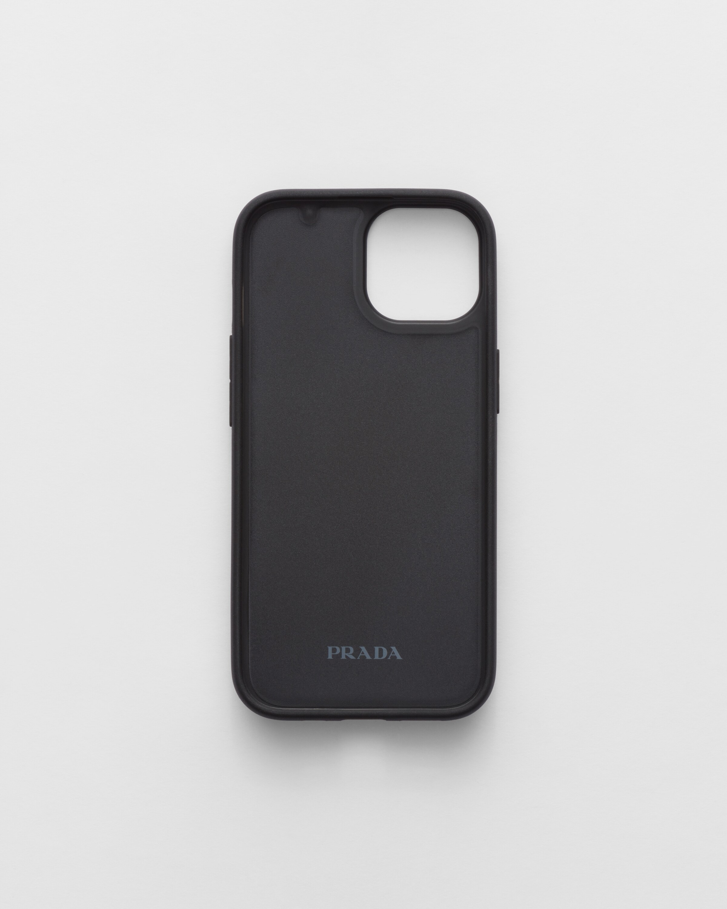 ピンク サフィアーノレザー iPhone 15用カバー | PRADA