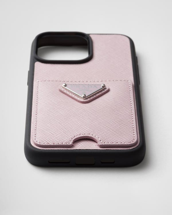 Saffiano leather cover for iPhone 15 Pro Max Saffiano leather cover for iPhone 15 Pro Max