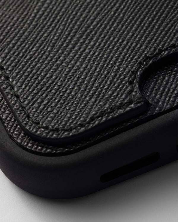 Coque pour iPhone 16 en cuir Saffiano Coque pour iPhone 16 en cuir Saffiano