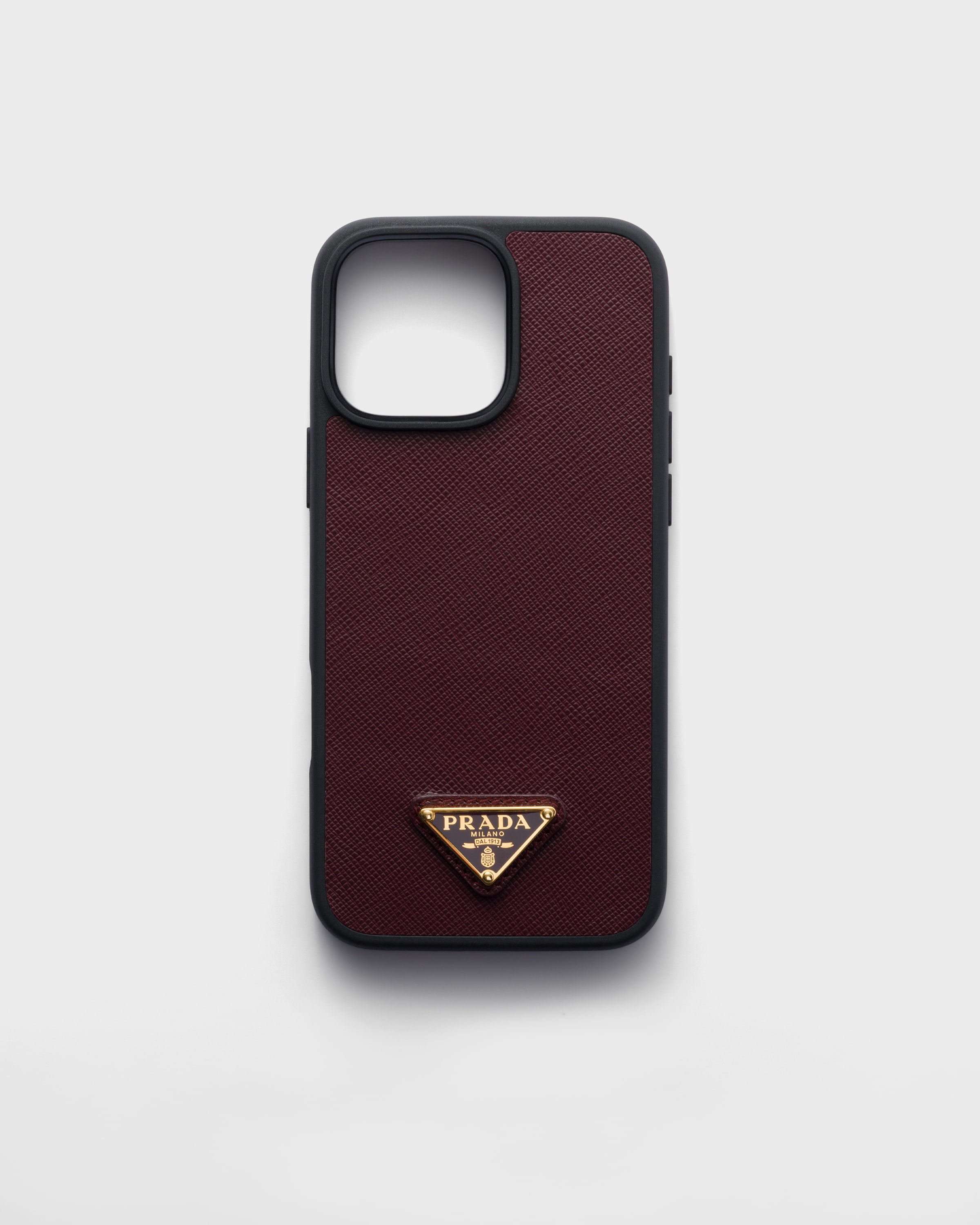□PRADA プラダ iPhone 14 Pro Max用 レザーケース