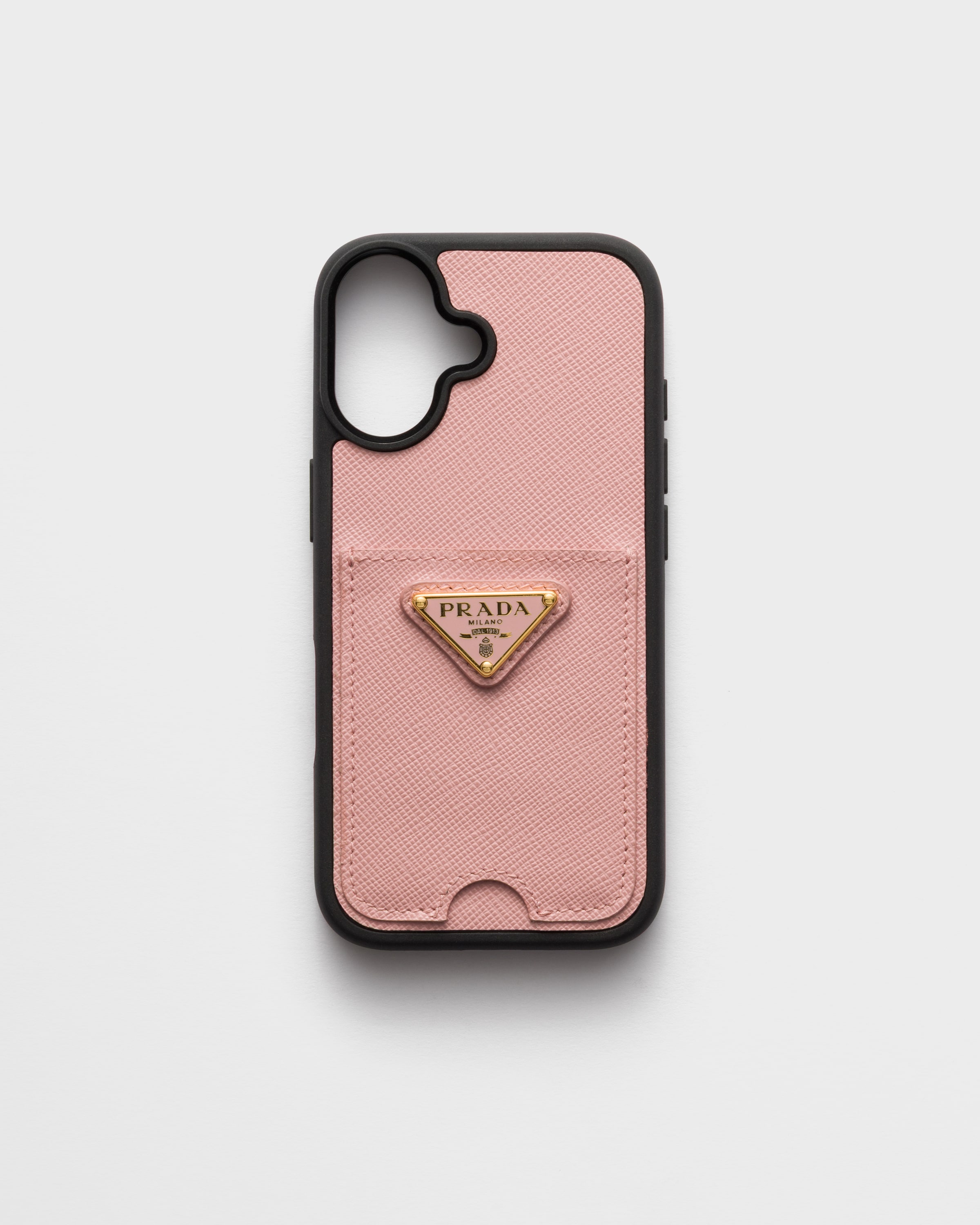 ピーチ サフィアーノレザー Iphone 17用ケース | PRADA