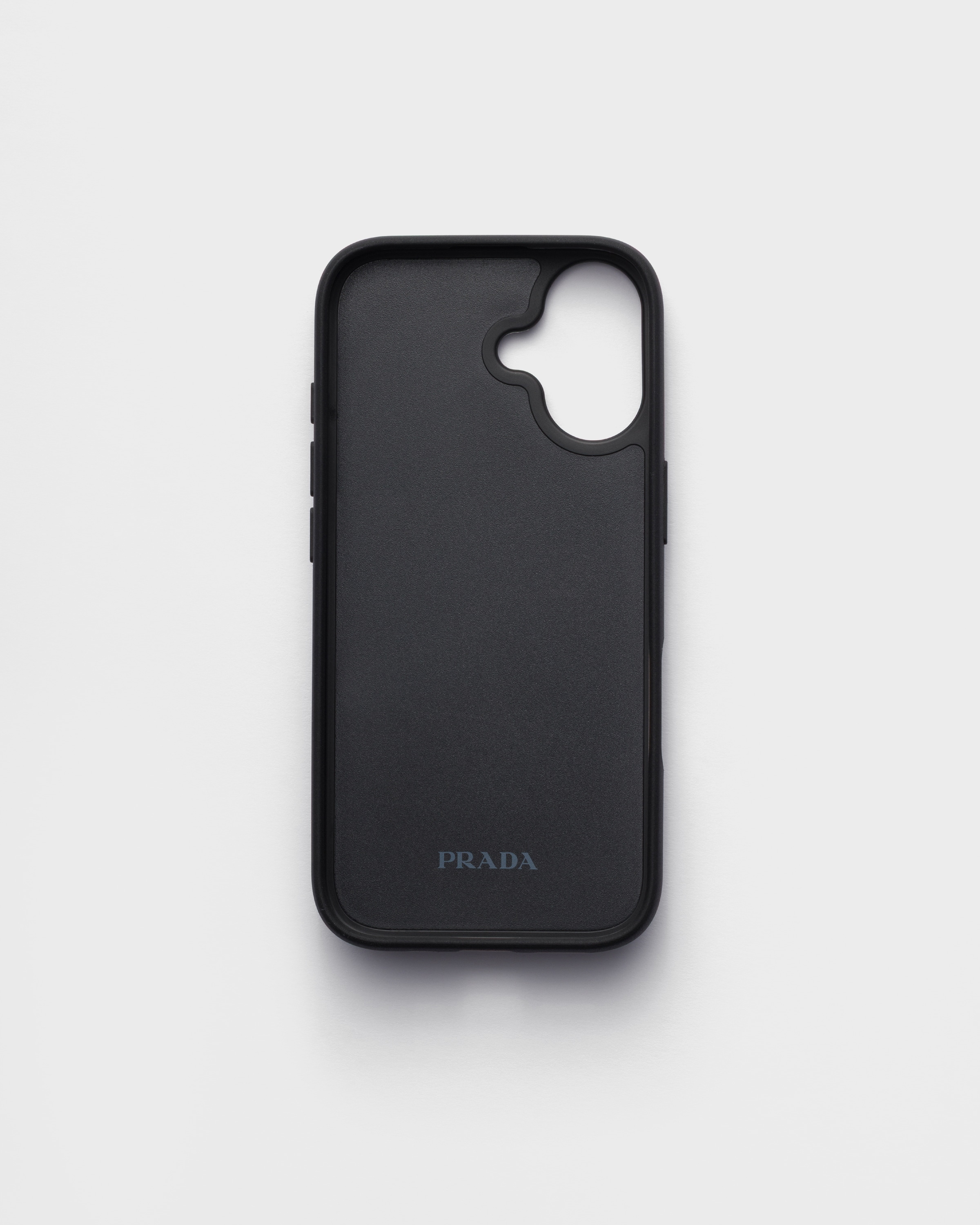 ブラック サフィアーノレザー Iphone 17用ケース | PRADA