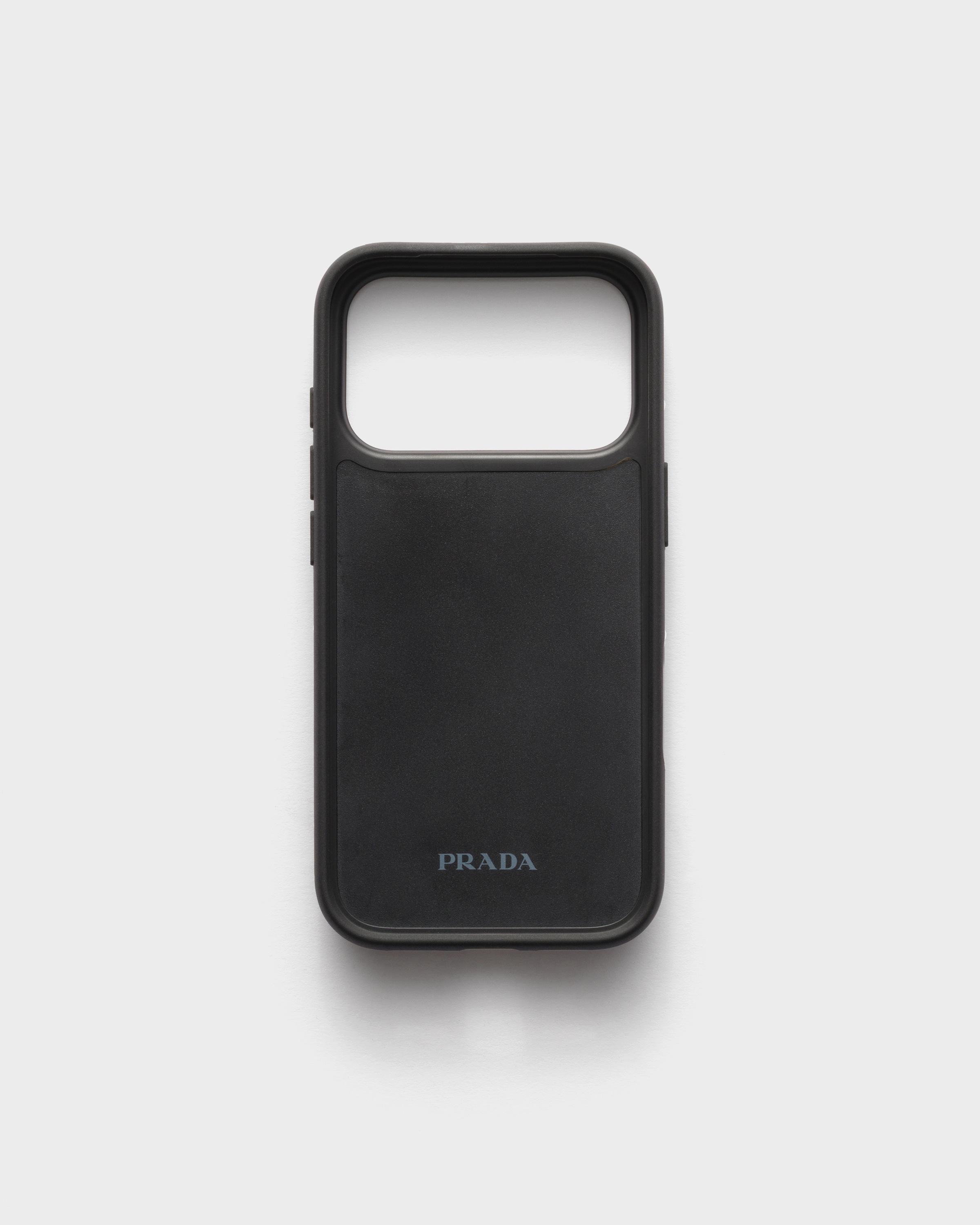 Black Saffiano leather case for iPhone 17 Pro Max | PRADA