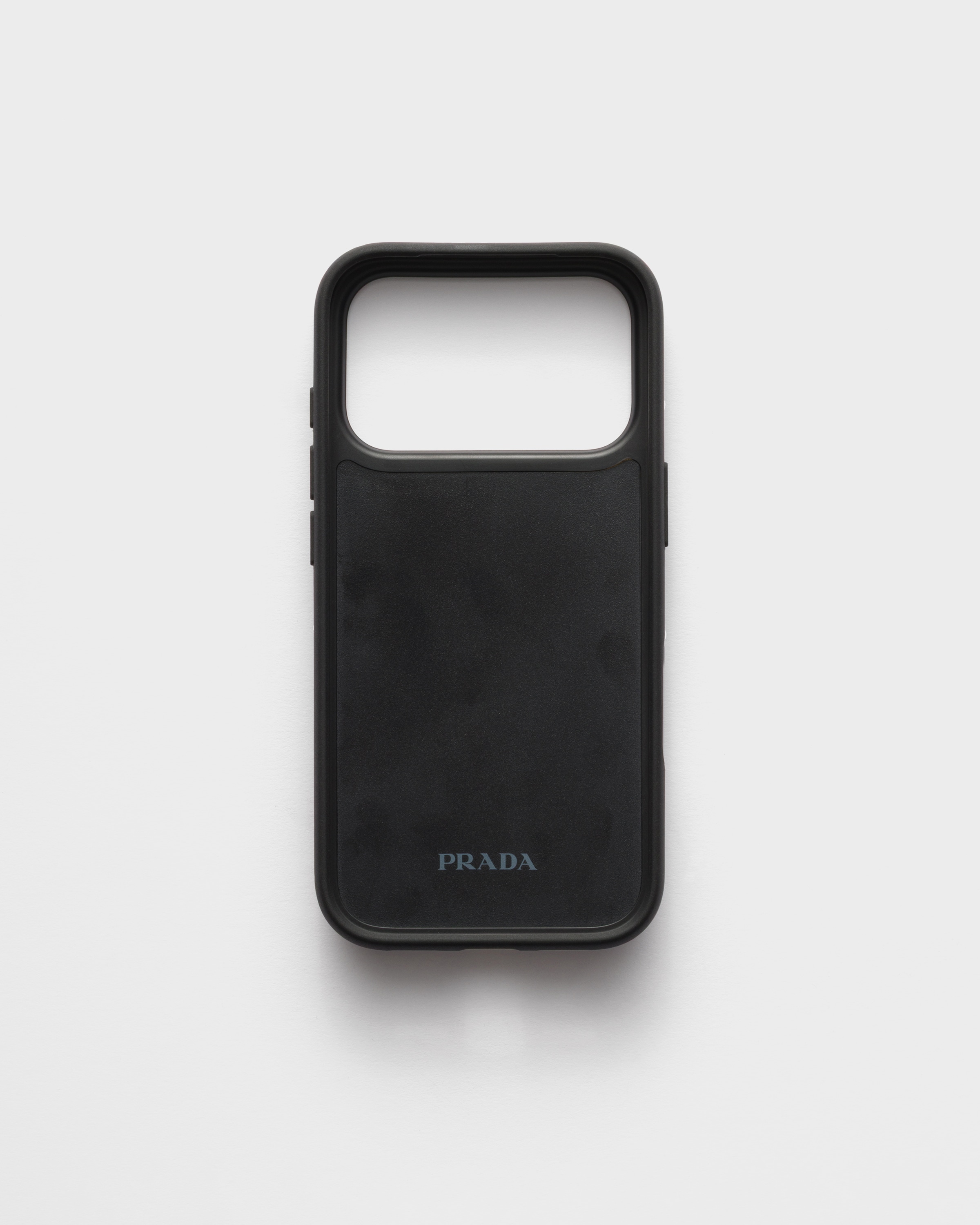 PRADA ブラックレザー iPhone12 pro max用ケース PRADA ブラックレザー iPhone12 pro max用ケース