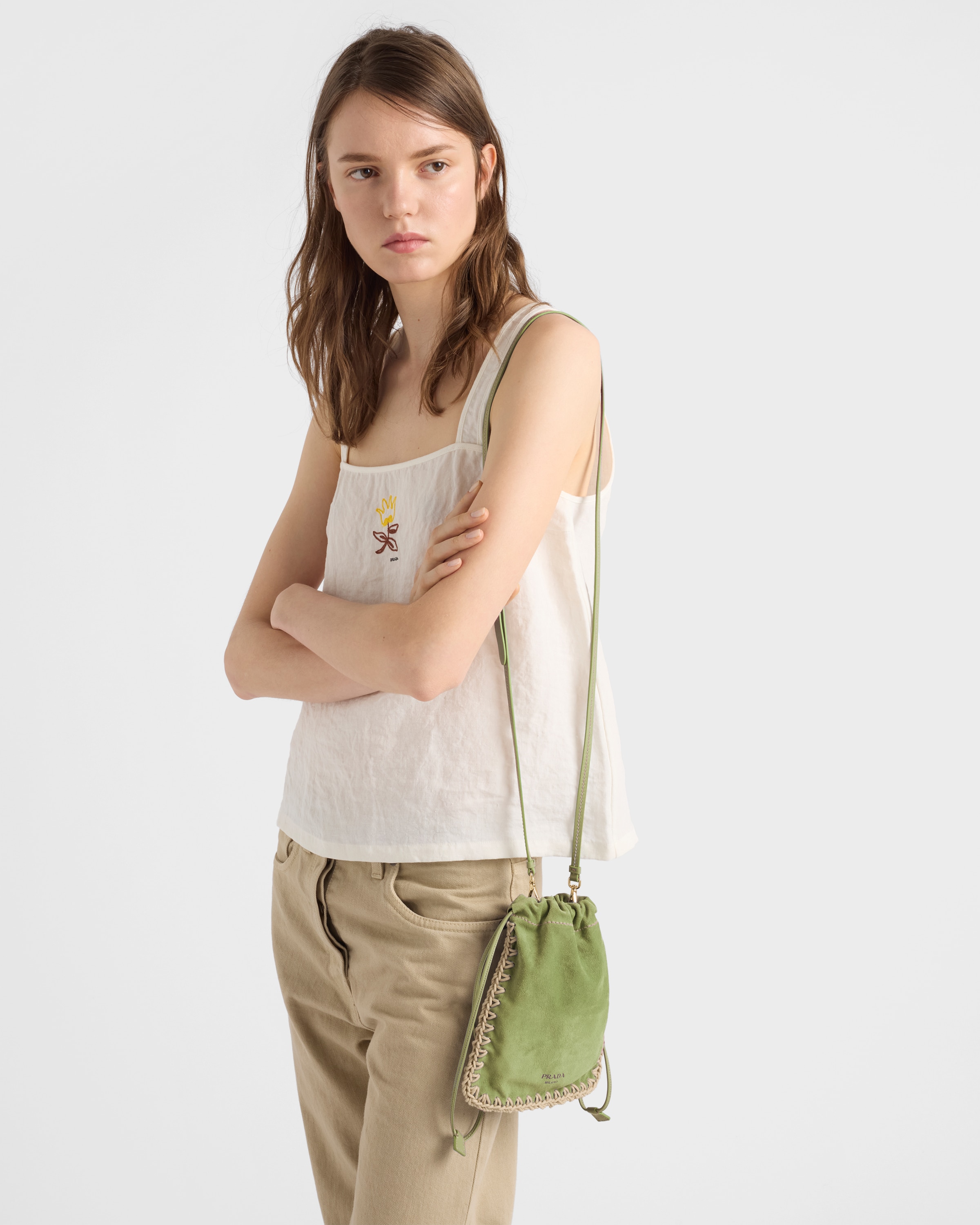Agave Suede smartphone case | PRADA - United States