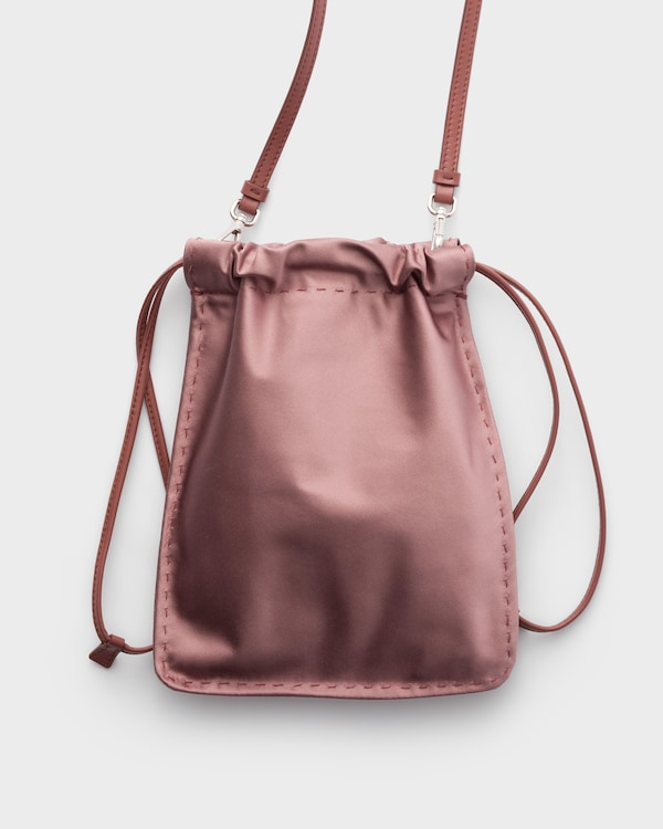 Satin smartphone pouch - Antique Satin smartphone pouch - Antique