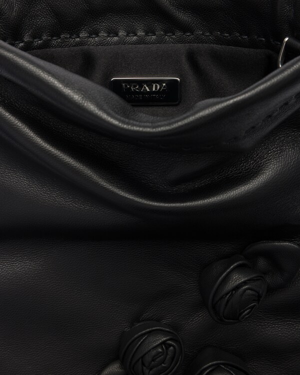 Nappa leather smartphone pouch - Negro Nappa leather smartphone pouch - Negro
