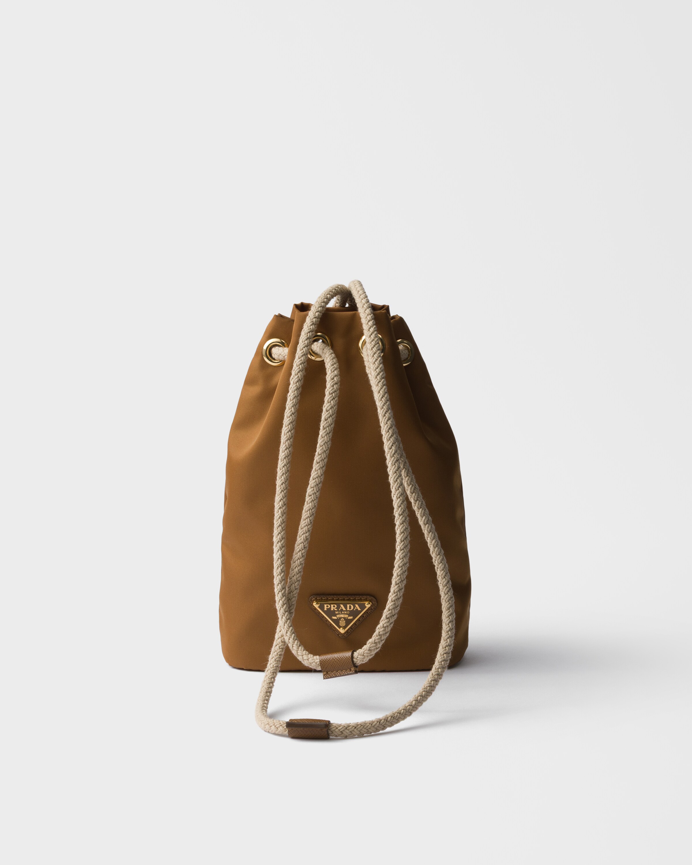 Prada Étui Pour Smartphone En Re-nylon, Femme, Brandy