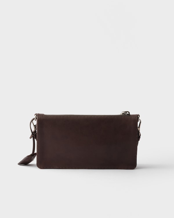 Nappa leather pouch - Sienna Nappa leather pouch - Sienna