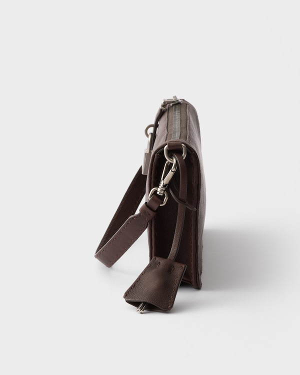 Nappa leather pouch - Sienna Nappa leather pouch - Sienna