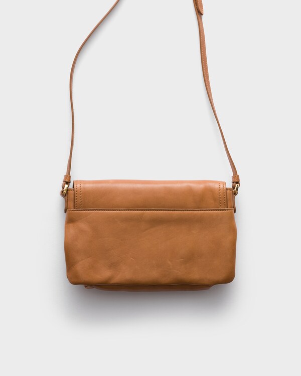 Nappa leather smartphone holder - Caramel Nappa leather smartphone holder - Caramel