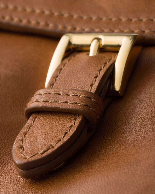 Nappa leather smartphone holder - Caramel Nappa leather smartphone holder - Caramel