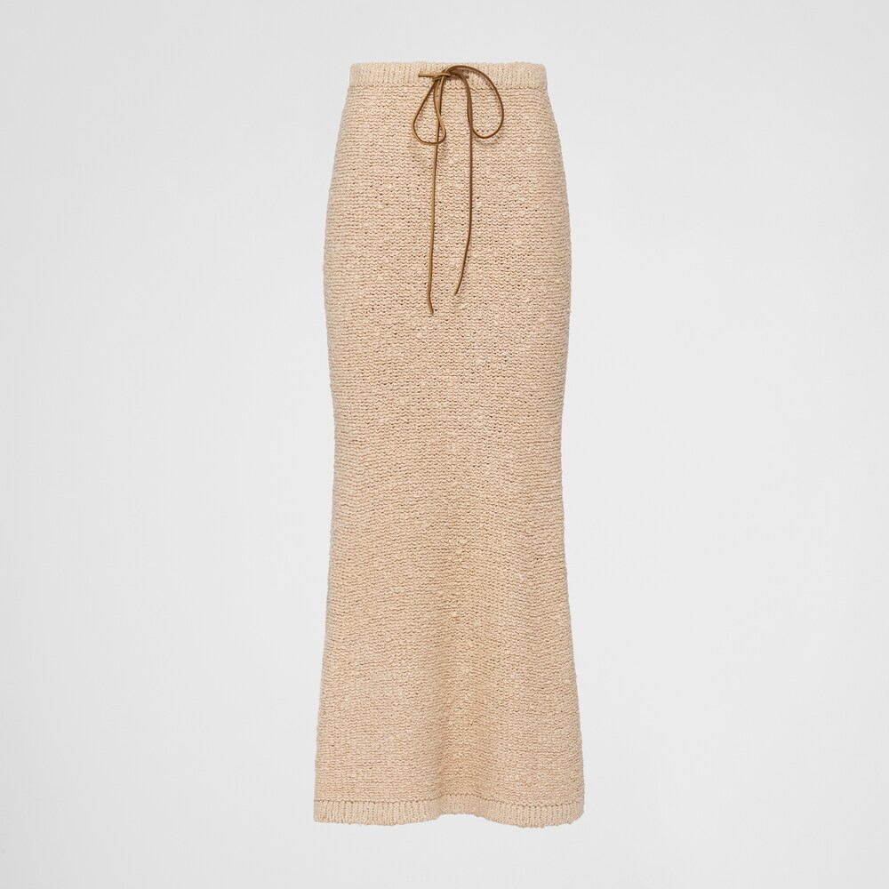 Prada Bouclé miniskirt 1