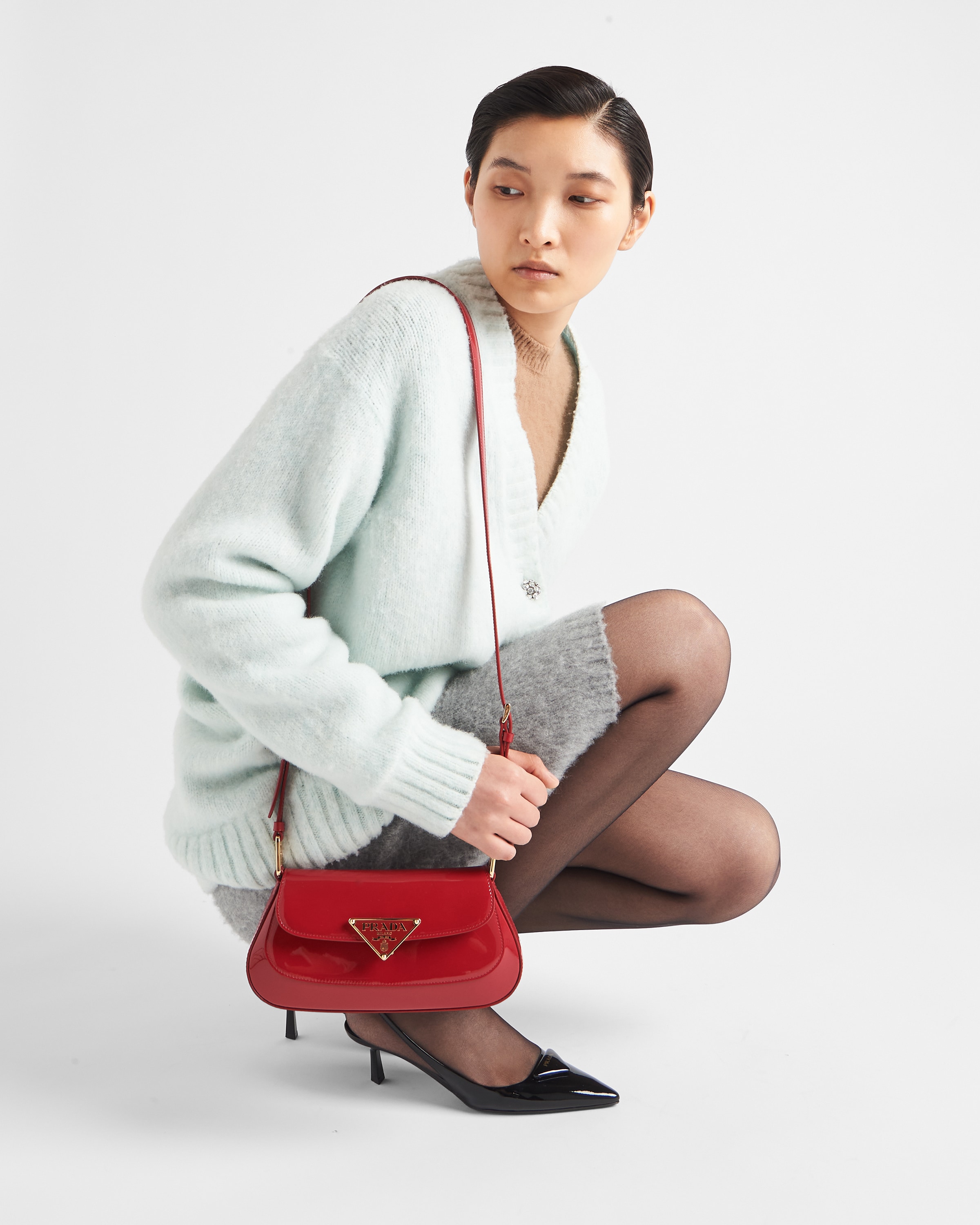 PRADA 色鮮やかなペンシルスカート コレクション着用 40 プラダ PRADA 色鮮やかなペンシルスカート コレクション着用 40 プラダ