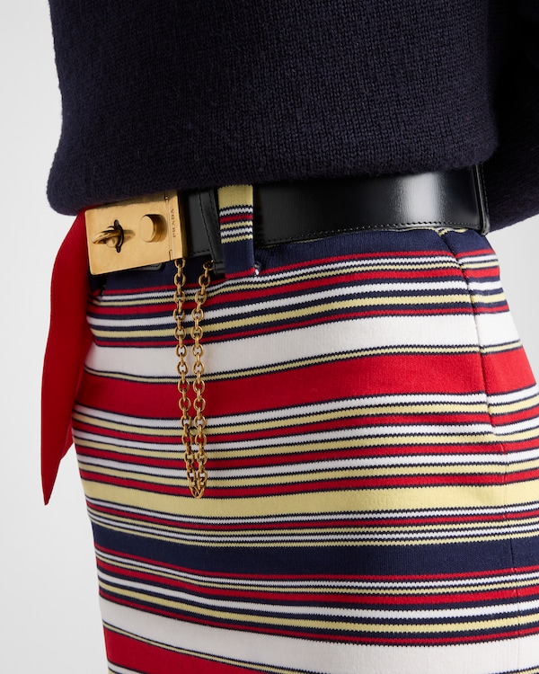 Cotton skirt - Red/Blue Cotton skirt - Red/Blue