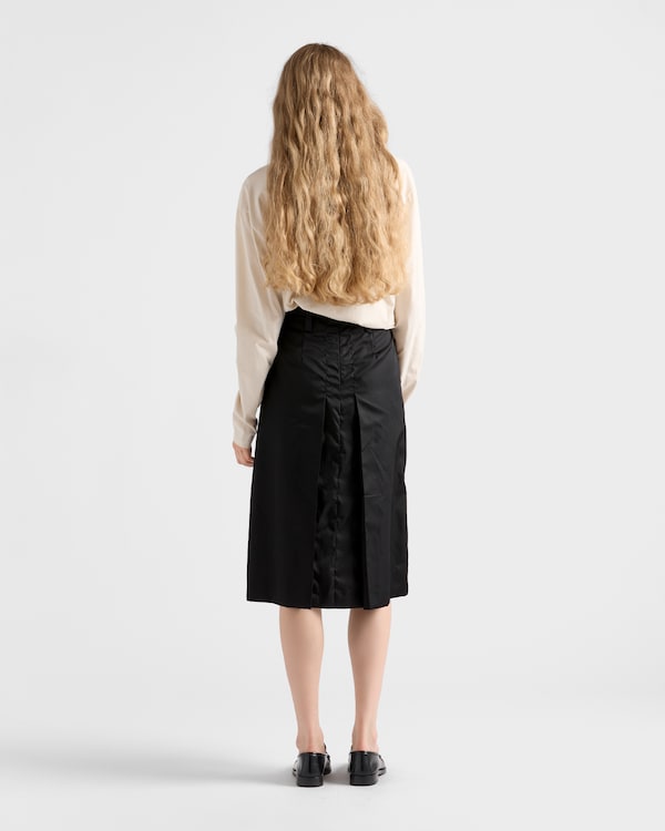Flared Re-Nylon skirt Flared Re-Nylon skirt