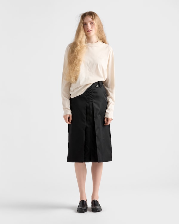 Flared Re-Nylon skirt Flared Re-Nylon skirt