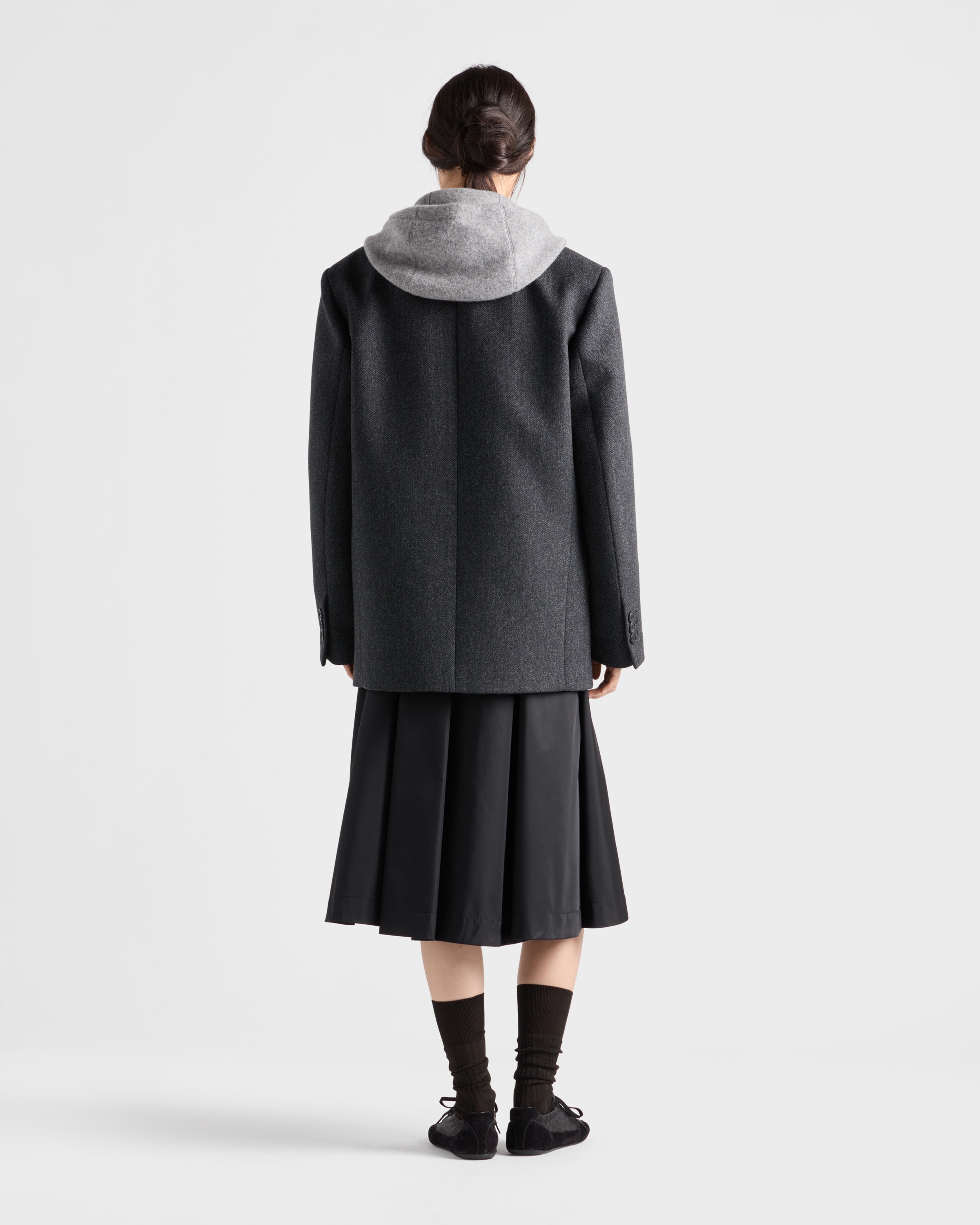 Black Re-Nylon skirt | PRADA