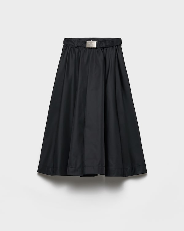 Blue Re-Nylon skirt | PRADA