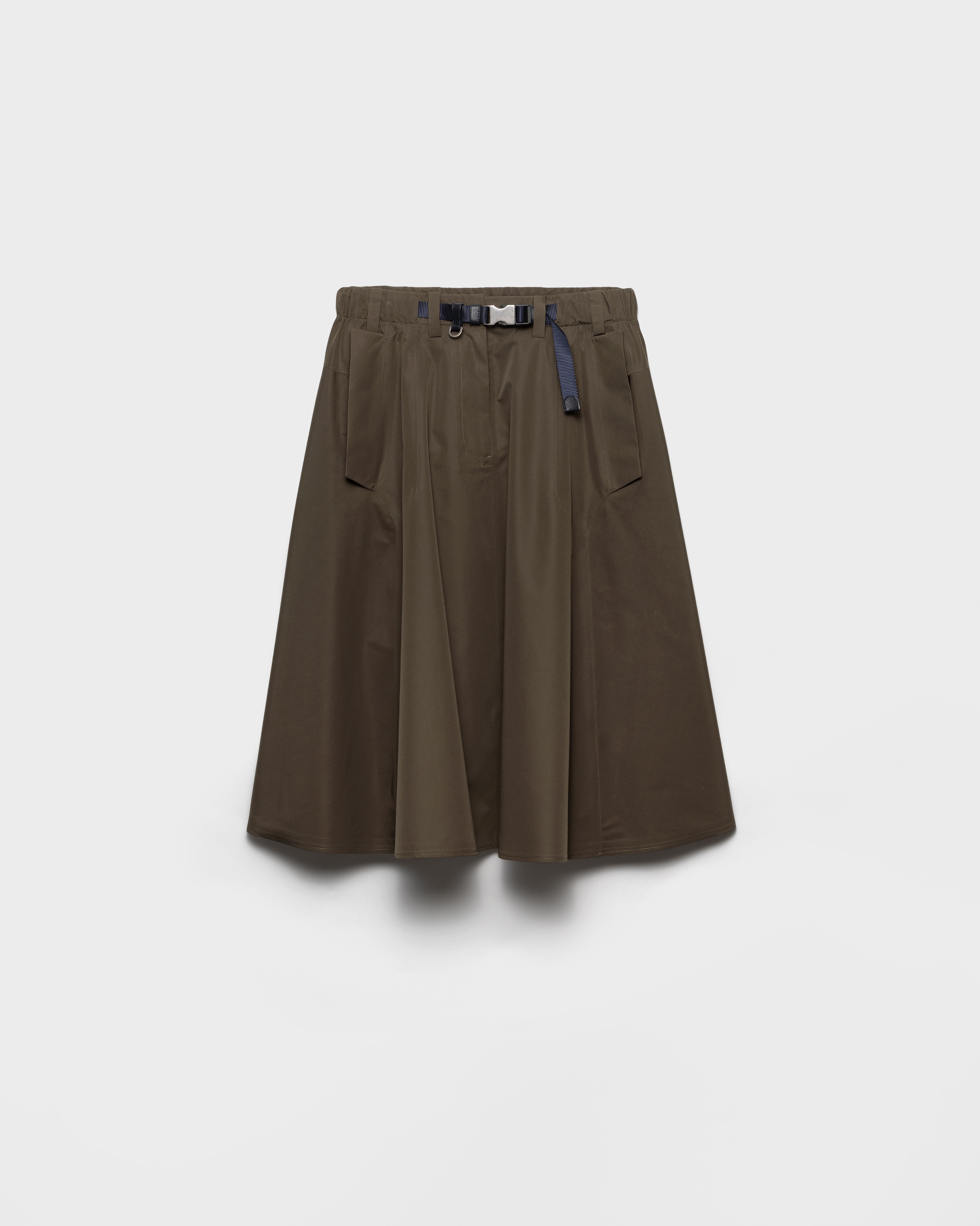 Technical fabric circle skirt