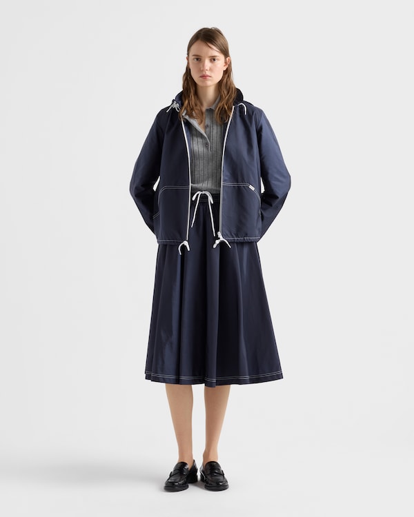 Light Re-Nylon full skirt - Blue Light Re-Nylon full skirt - Blue