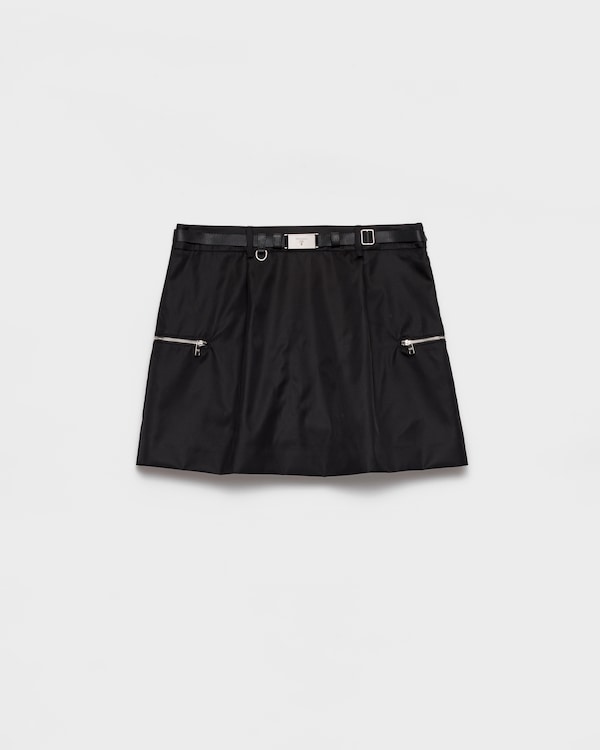 Re-Nylon skirt - Black Re-Nylon skirt - Black