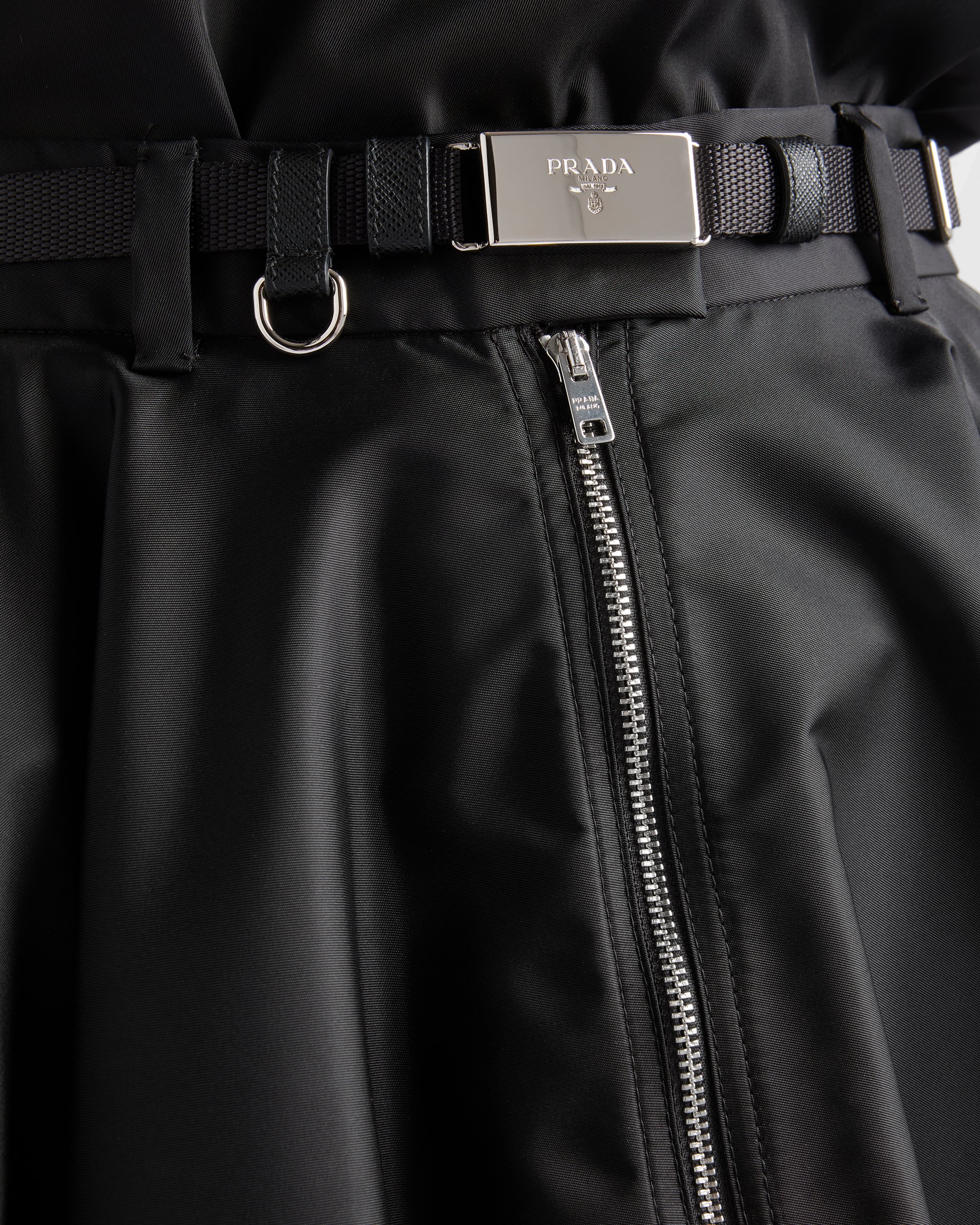 Black Re-nylon Skirt | PRADA - United States
