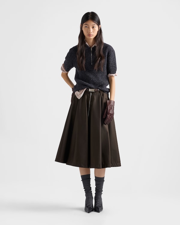 Re-Nylon skirt - Cocoa Brown Re-Nylon skirt - Cocoa Brown