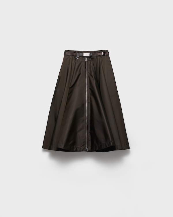 Re-Nylon skirt - Cocoa Brown Re-Nylon skirt - Cocoa Brown