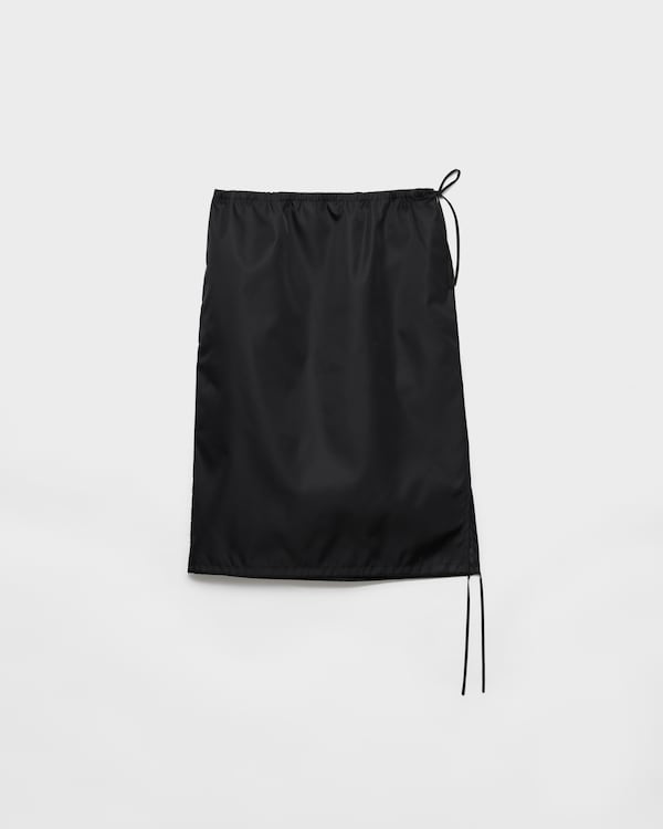 Re-Nylon pencil skirt - Black Re-Nylon pencil skirt - Black
