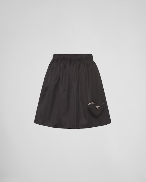 Prada Re-Nylon 再生尼龙迷你半身裙 1