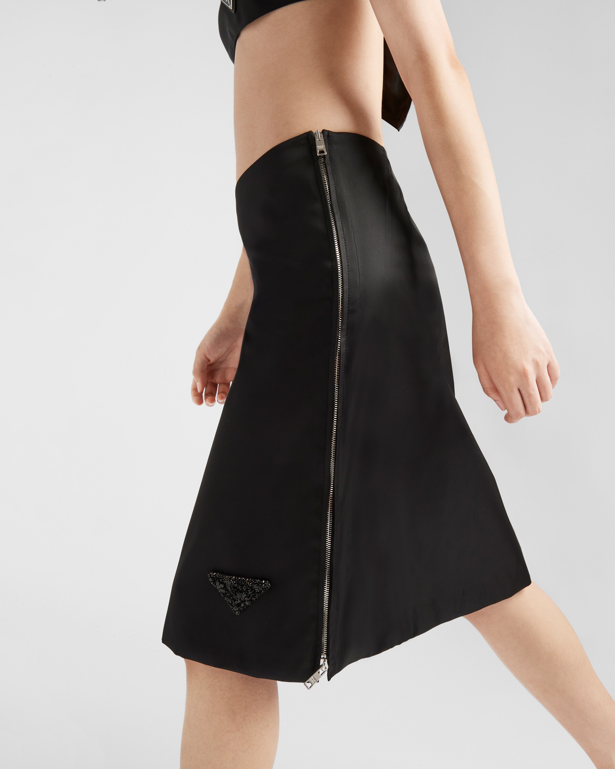 Prada re nylon skirt clearance