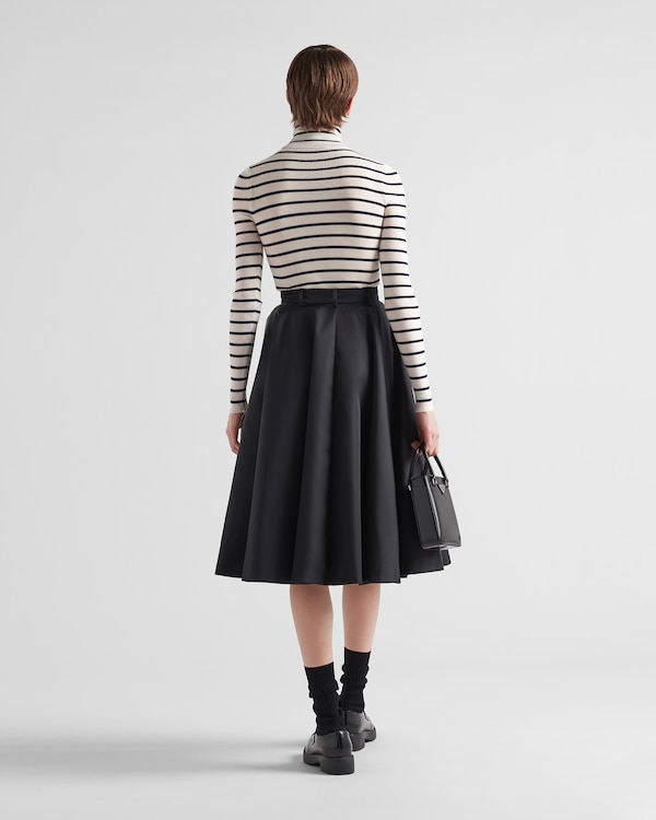 Re-Nylon pleated skirt Re-Nylon pleated skirt
