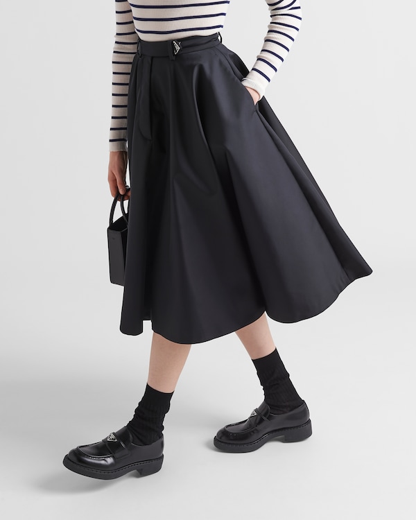 Re-Nylon pleated skirt Re-Nylon pleated skirt