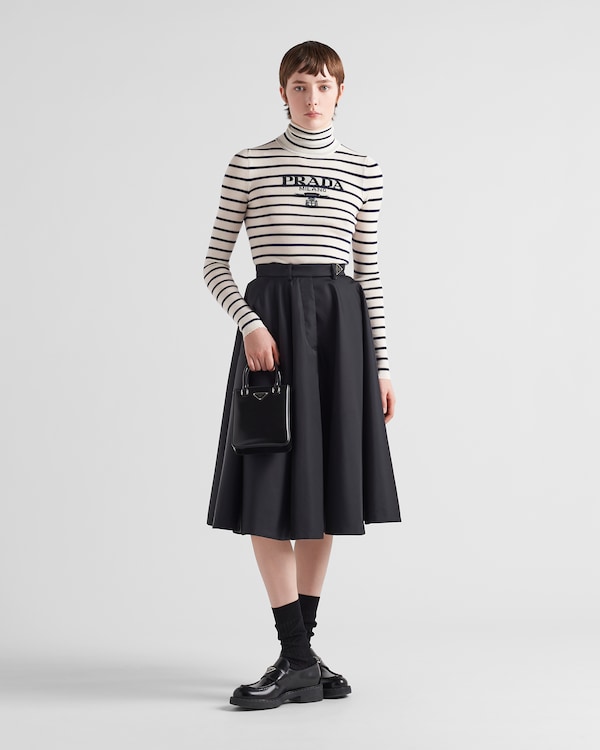 Re-Nylon pleated skirt Re-Nylon pleated skirt