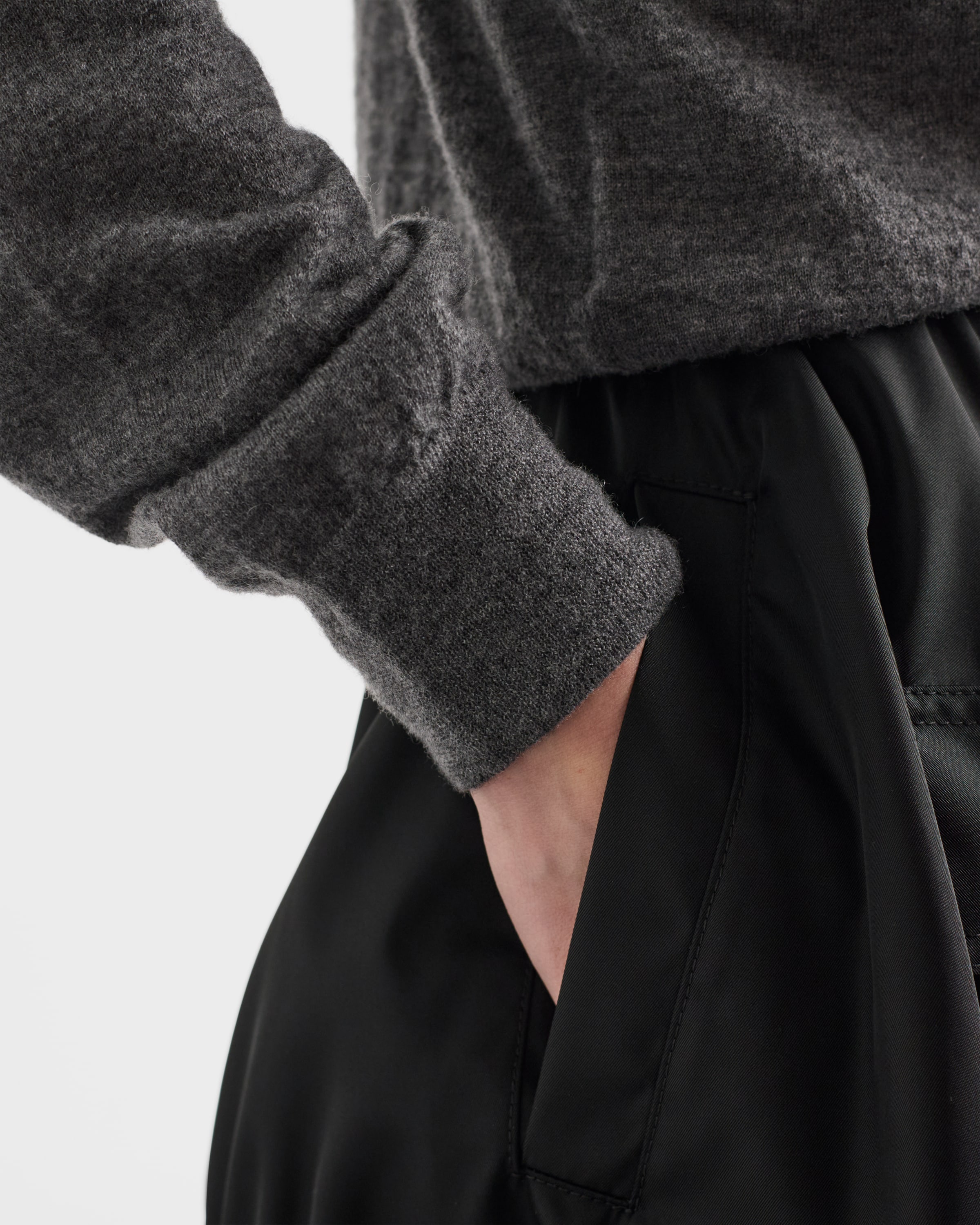 Prada Re-nylon Circle Skirt