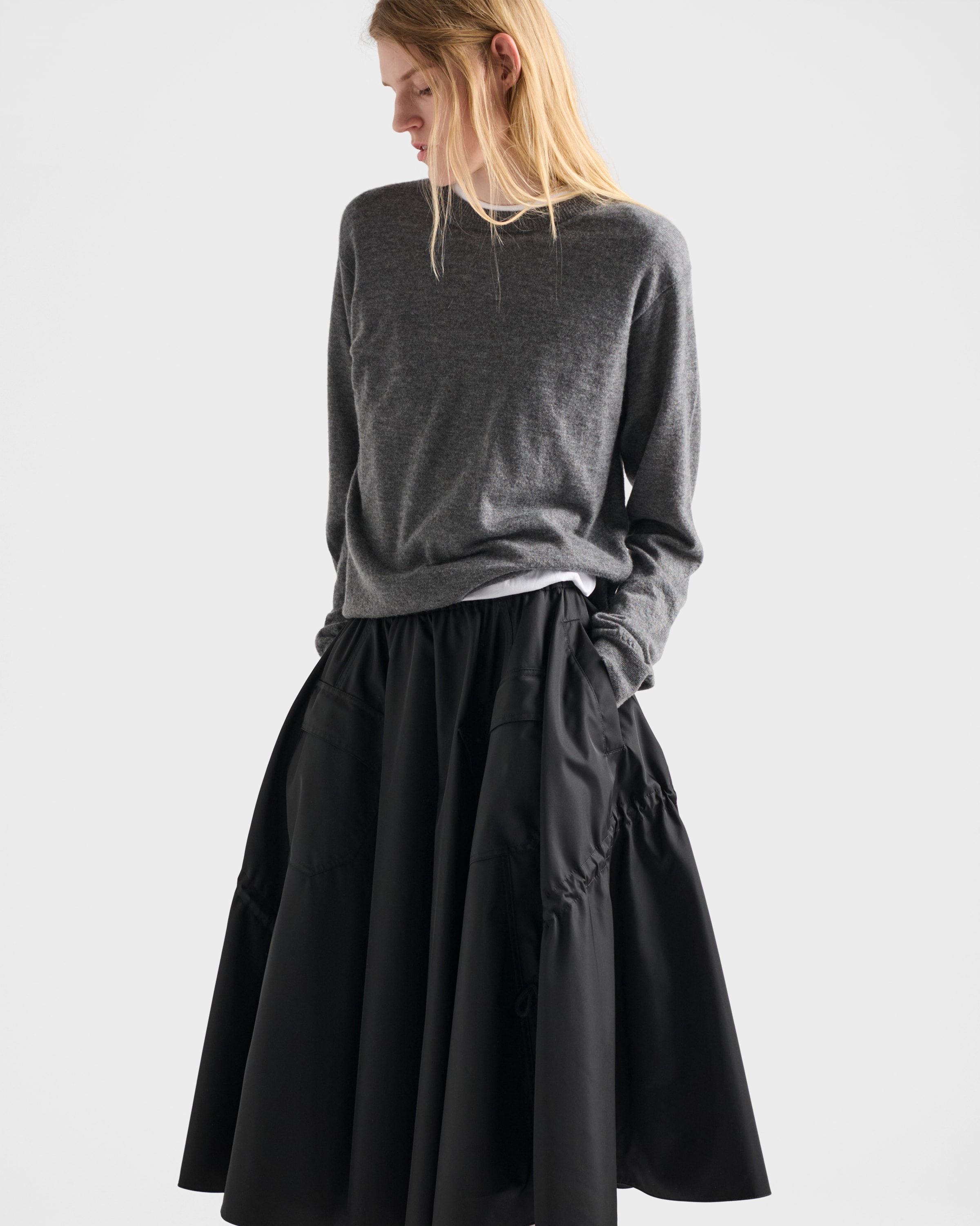 Prada Re-nylon Circle Skirt
