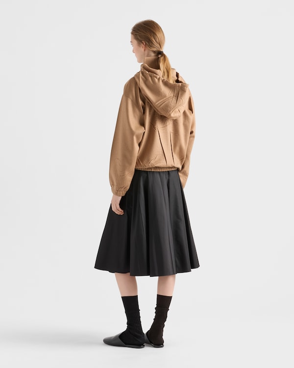 Re-Nylon circle skirt - Black Re-Nylon circle skirt - Black