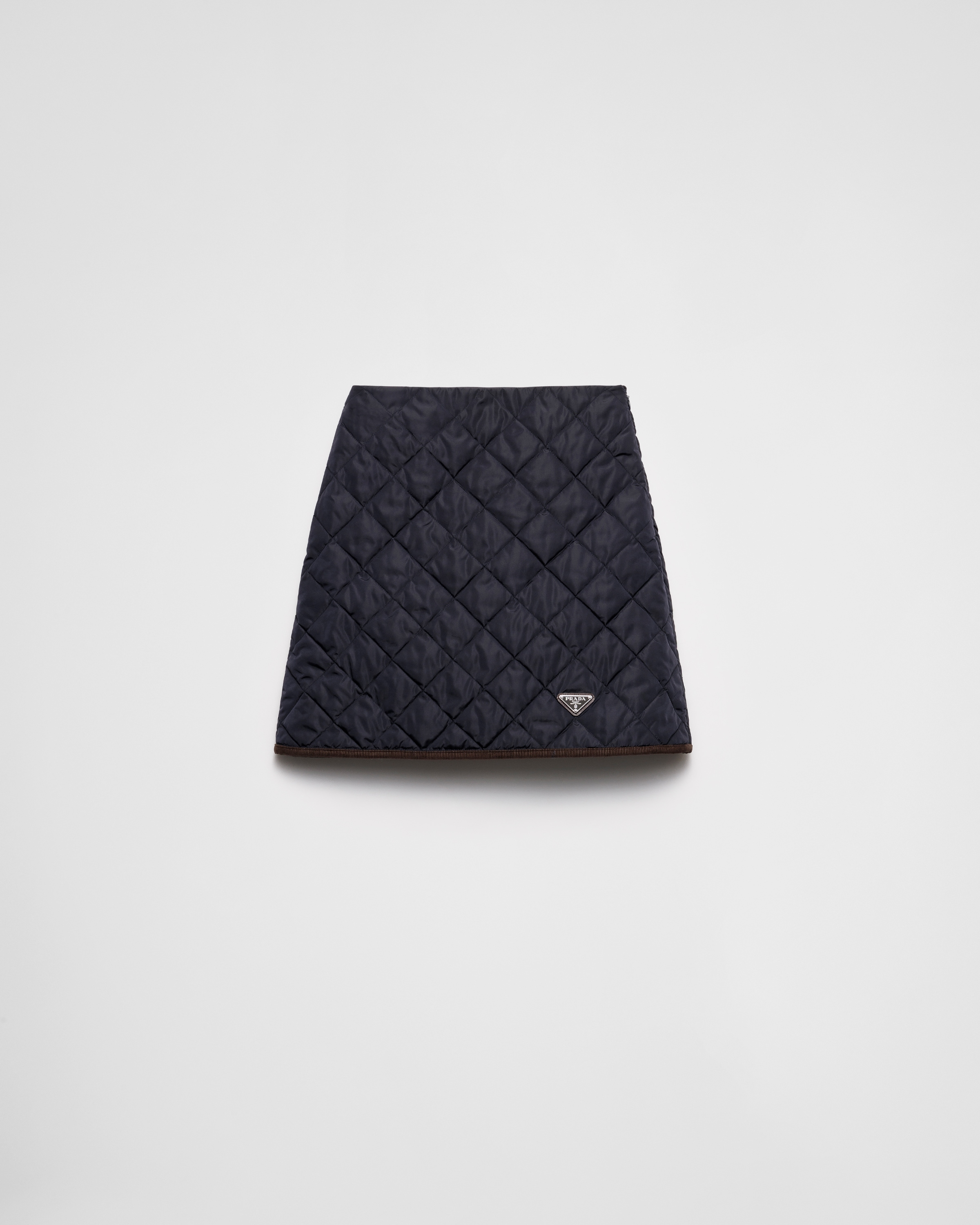 Prada ライトウェイトRe-Nylon ミニスカート 関税込 ネイビー ライトウェイトRe-Nylon ミニスカート | PRADA