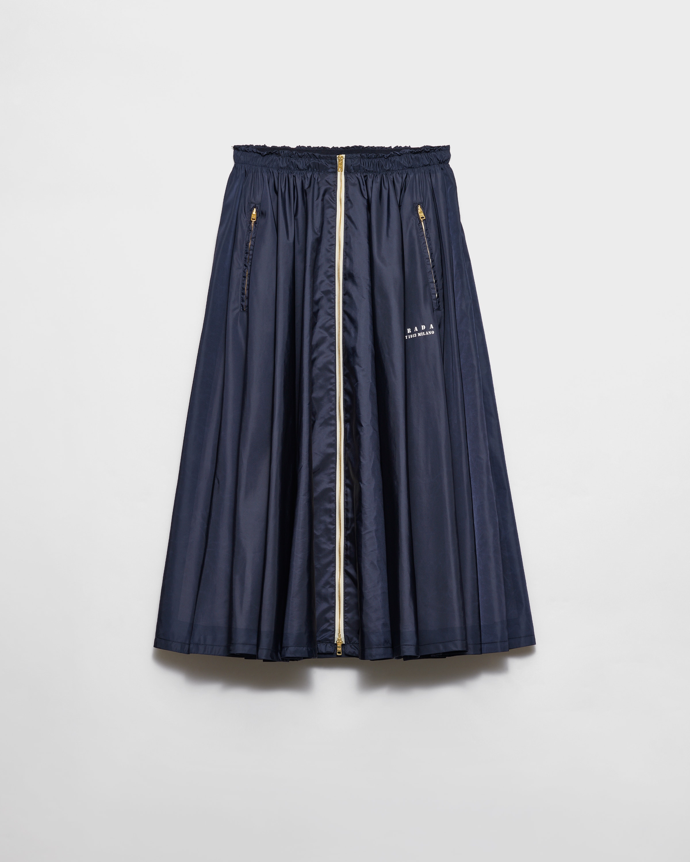 Shop Prada Light Re-nylon Skirt